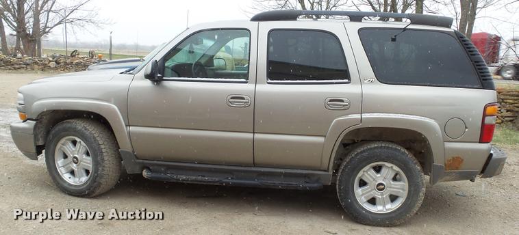 image for item DB3839 2001 Chevrolet Tahoe SUV