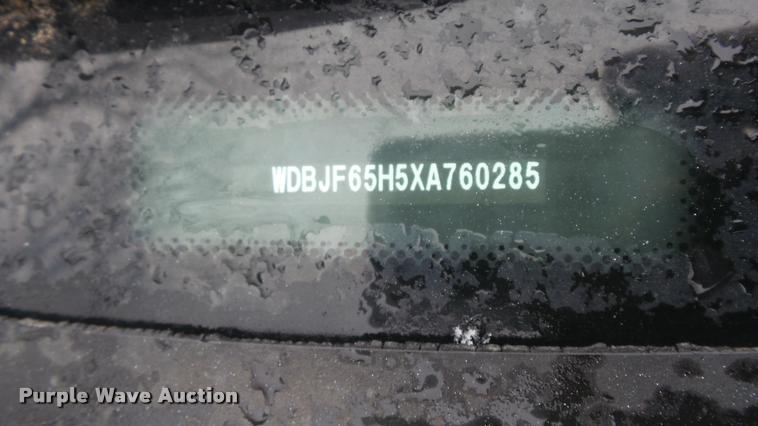 image for item DB3843 1999 Mercedes Benz E320