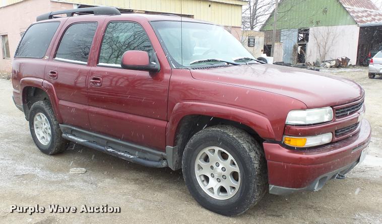 image for item DB3844 2003 Chevrolet Tahoe SUV