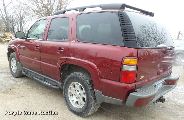 image for item DB3844 2003 Chevrolet Tahoe SUV