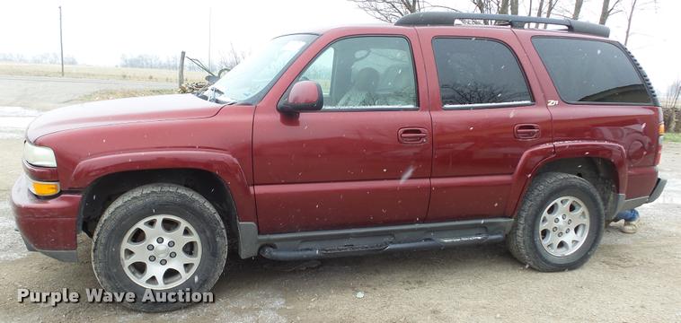 image for item DB3844 2003 Chevrolet Tahoe SUV