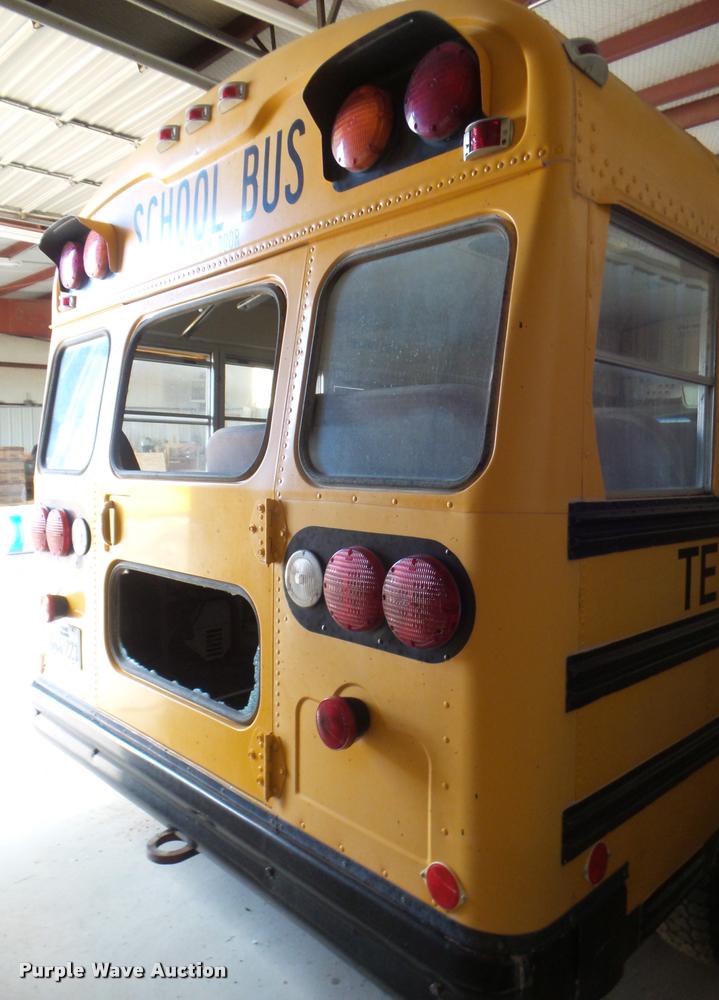 image for item DB5007 1993 Chevrolet G30 school bus