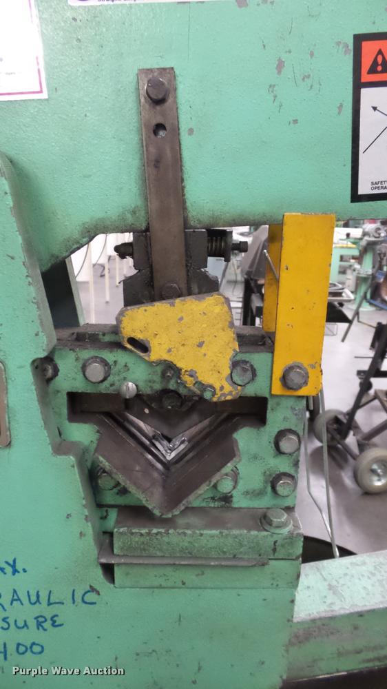 image for item DJ9467 Scotchman 4014C sheet metal hydraulic press