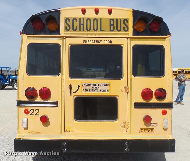 image for item DS9185 1999 Chevrolet Express 3500 Cargo school bus