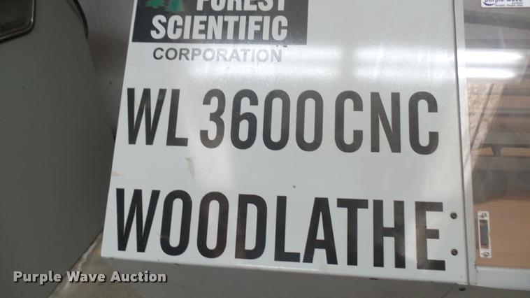 image for item DS9194 Forest Scientific wood lathe