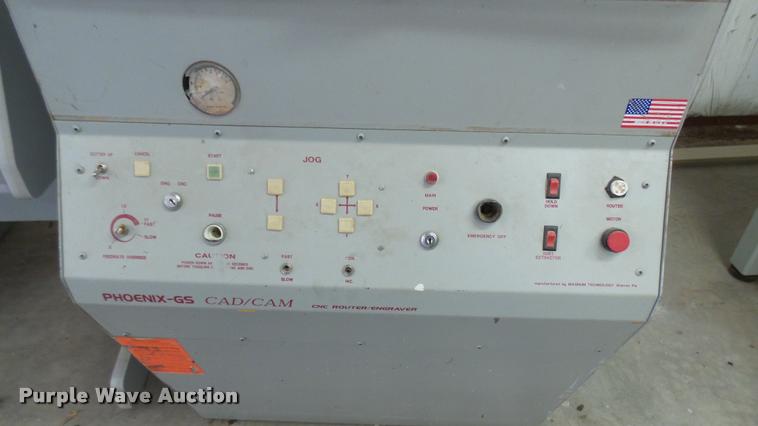 image for item DS9195 Phoenix-GS Cad/Cam CNC router/engraver