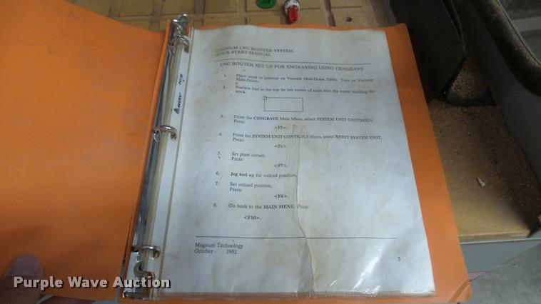 image for item DS9195 Phoenix-GS Cad/Cam CNC router/engraver