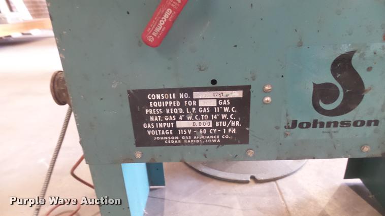 image for item DS9203 Johnson gas-heater treating furnace