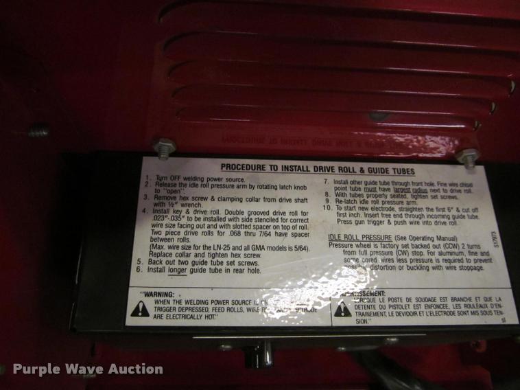 image for item DT9686 Lincoln Electric LN-9 GMC wire feeder