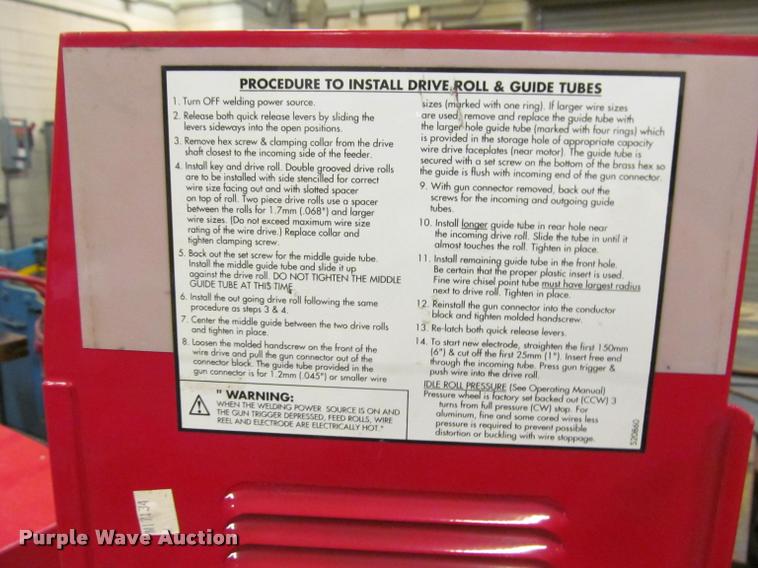 image for item DT9687 Lincoln Electric welder