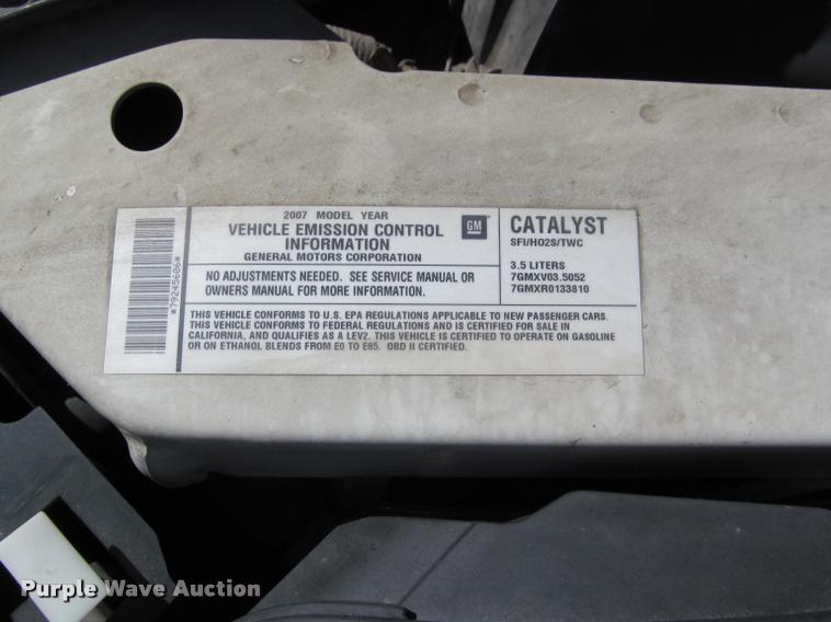 image for item K4972 2007 Chevrolet Impala LS