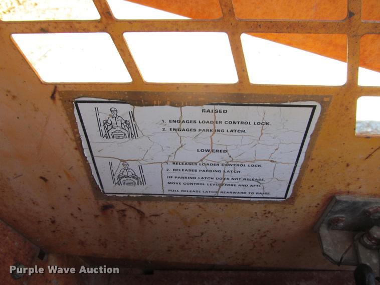 image for item K4976 1991 Case 1840 skid steer