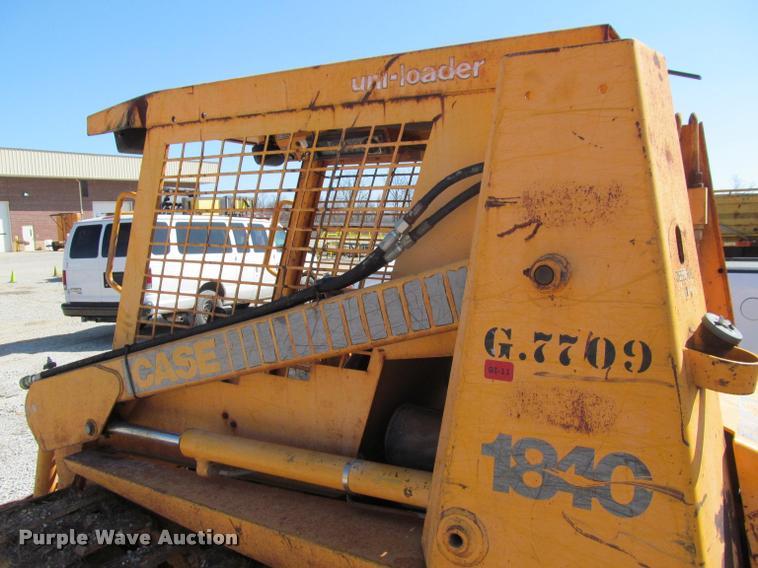 image for item K4976 1991 Case 1840 skid steer
