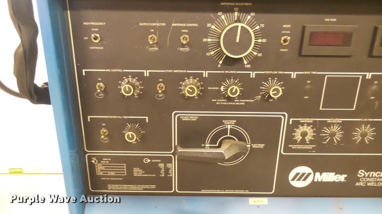 image for item K7290 Miller Syncrowave 350 welder