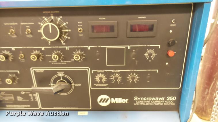 image for item K7290 Miller Syncrowave 350 welder