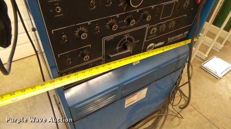 image for item K7290 Miller Syncrowave 350 welder