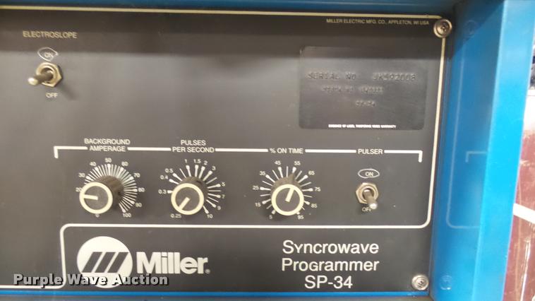 image for item K7290 Miller Syncrowave 350 welder