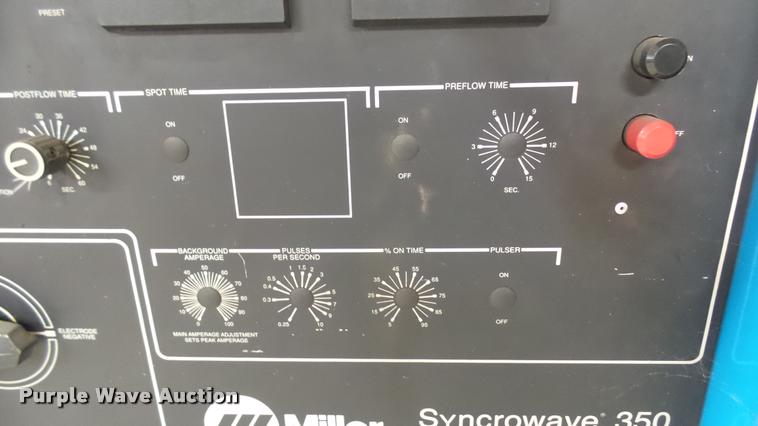 image for item K7290 Miller Syncrowave 350 welder