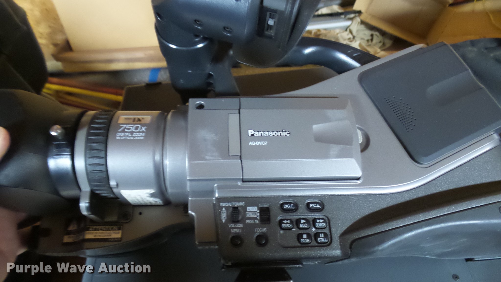 (3) Panasonic AGDVC7 Mini DV camcorders in Hutchinson, KS Item