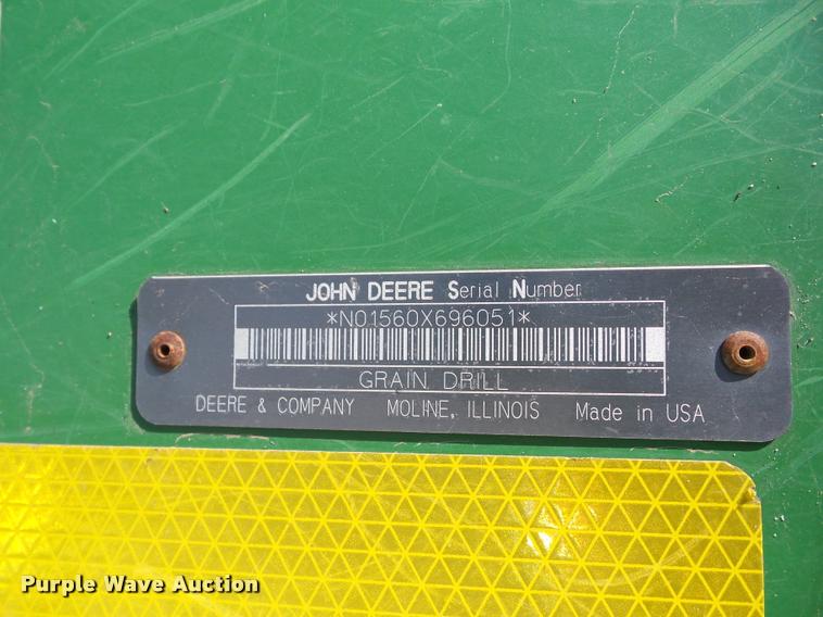 image for item AG9030 John Deere 1560 grain drill