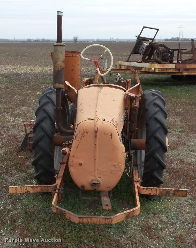 image for item BY9029 1949 Allis Chalmers 6 cultivator/potato seeder tractor