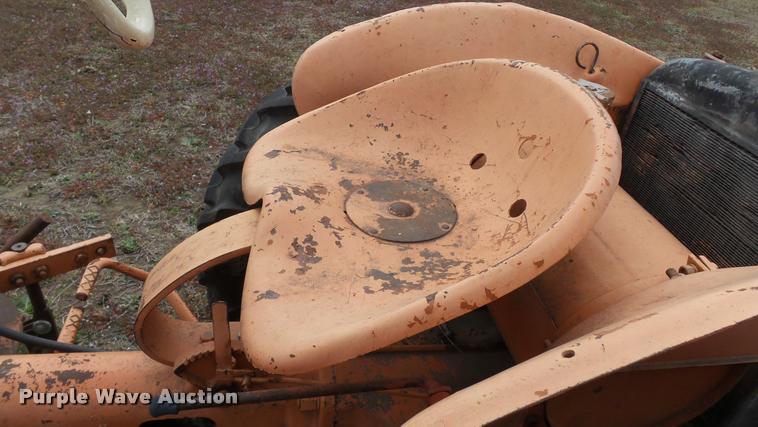 image for item BY9029 1949 Allis Chalmers 6 cultivator/potato seeder tractor