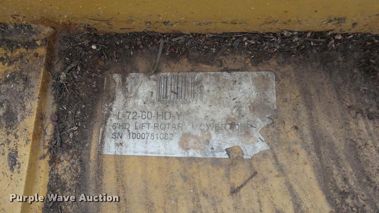 image for item BY9037 King Kutter 72-80-HD rotary mower