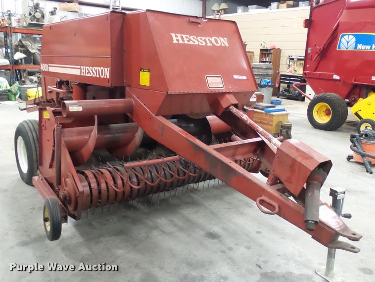 image for item CB9604 Hesston 4600 small square baler