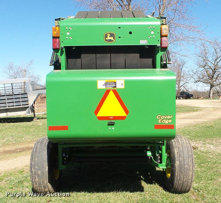 image for item DA2571 2013 John Deere 469 Mega Wide Plus round baler