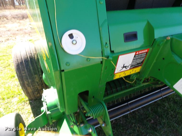 image for item DA2571 2013 John Deere 469 Mega Wide Plus round baler