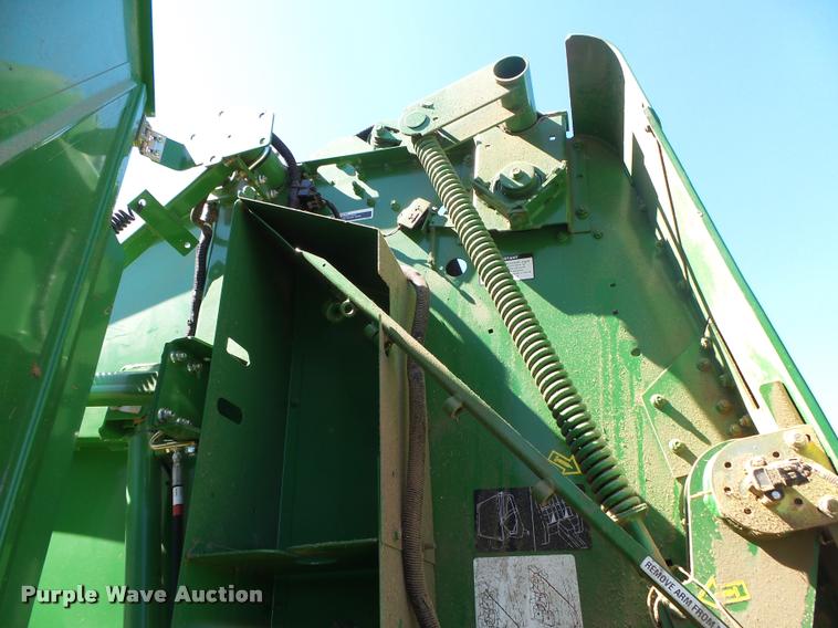 image for item DA2571 2013 John Deere 469 Mega Wide Plus round baler