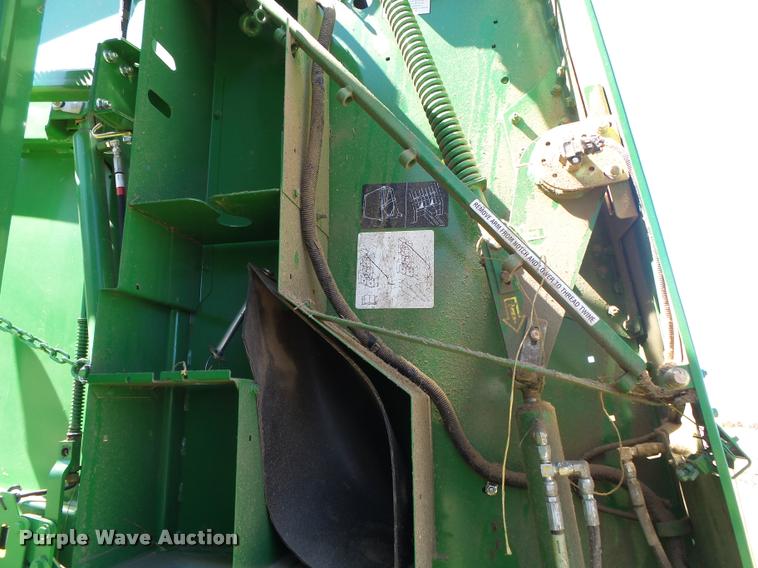 image for item DA2571 2013 John Deere 469 Mega Wide Plus round baler