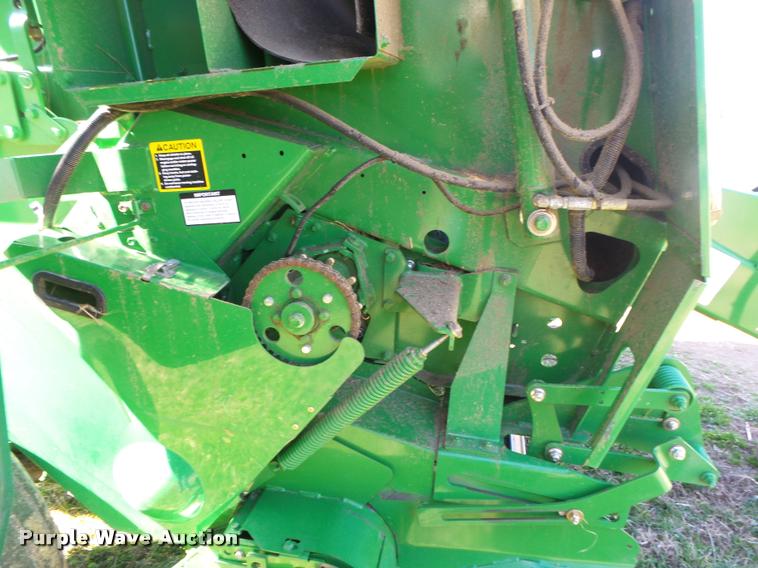 image for item DA2571 2013 John Deere 469 Mega Wide Plus round baler