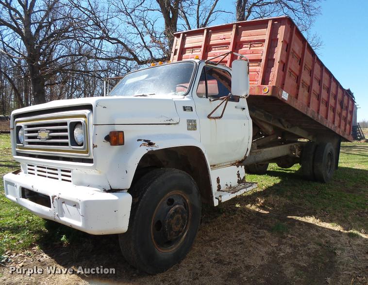image for item DA2572 1976 Chevrolet C60 grain truck