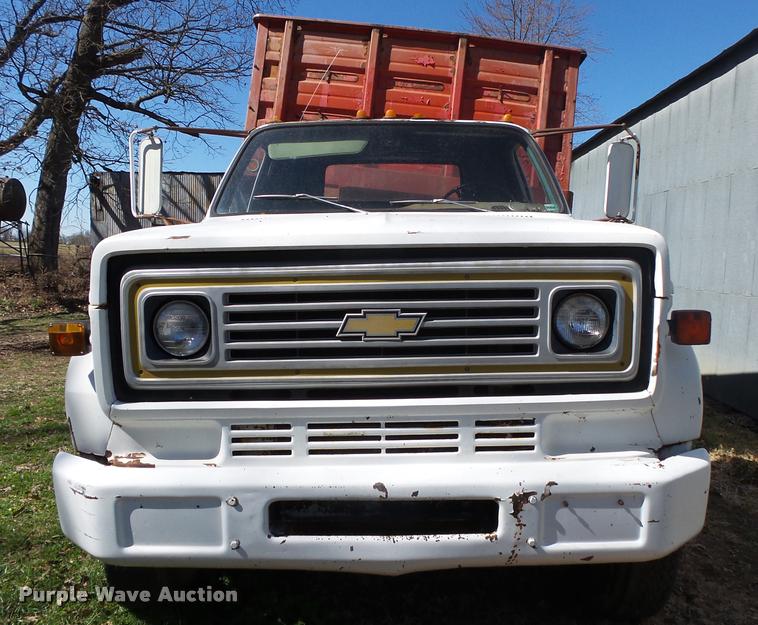 image for item DA2572 1976 Chevrolet C60 grain truck