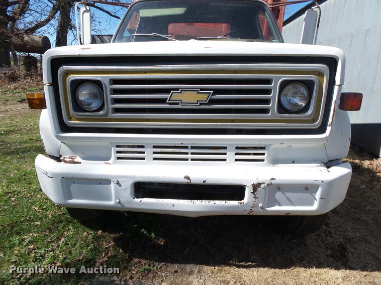 image for item DA2572 1976 Chevrolet C60 grain truck