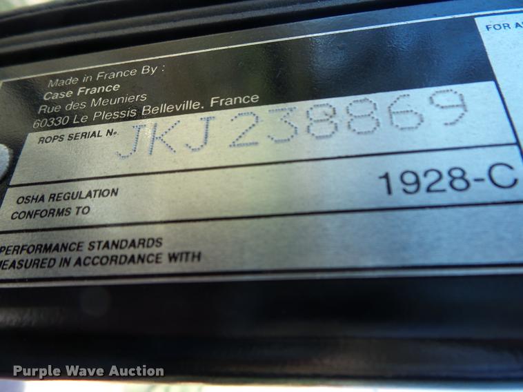 image for item DA2573 2001 Case IH CX90 tractor