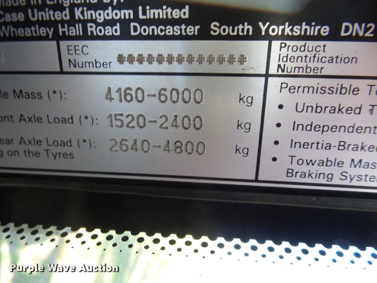 image for item DA2573 2001 Case IH CX90 tractor