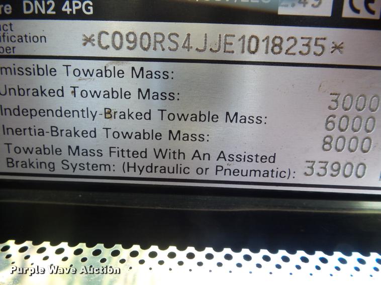 image for item DA2573 2001 Case IH CX90 tractor