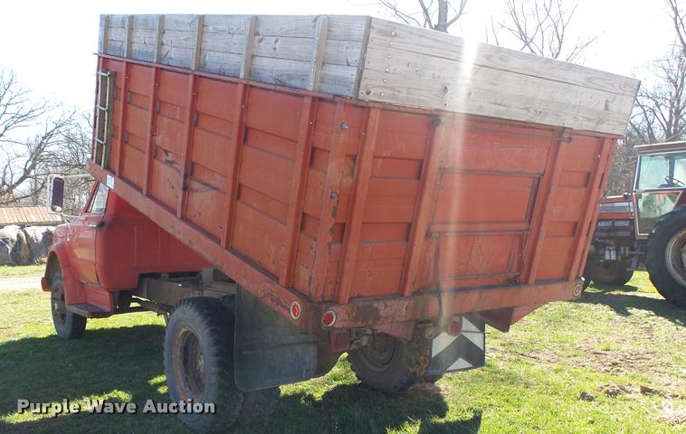 image for item DA2580 1968 Chevrolet C50 grain truck