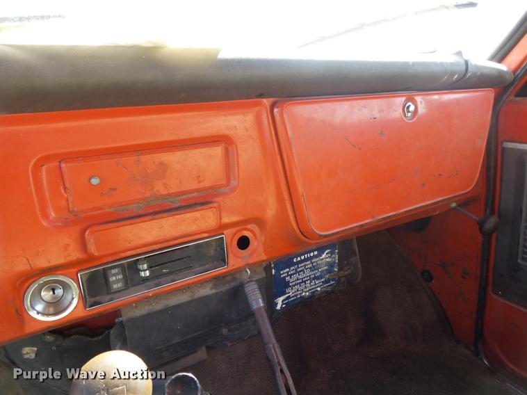 image for item DA2580 1968 Chevrolet C50 grain truck