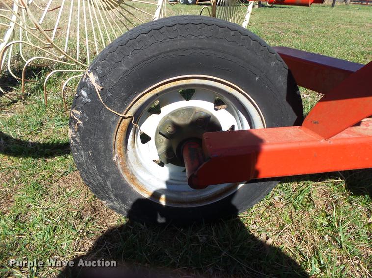 image for item DA2582 Durabilt eight wheel hay rake system