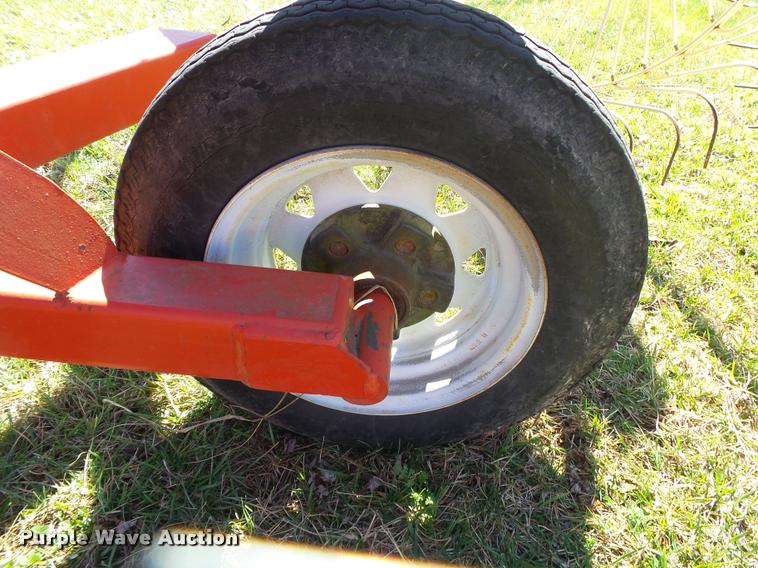 image for item DA2582 Durabilt eight wheel hay rake system