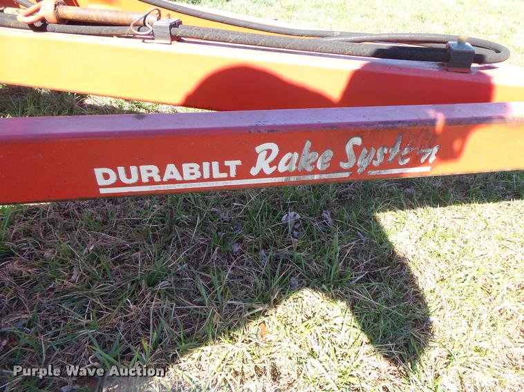 image for item DA2582 Durabilt eight wheel hay rake system