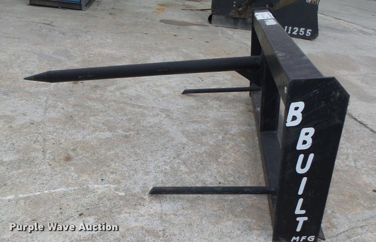 image for item DA7424 B-Built Mfg. skid steer bale spear