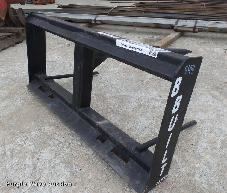 image for item DA7424 B-Built Mfg. skid steer bale spear