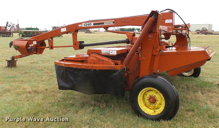 image for item DB2489 2001 Hesston 1340 windrower