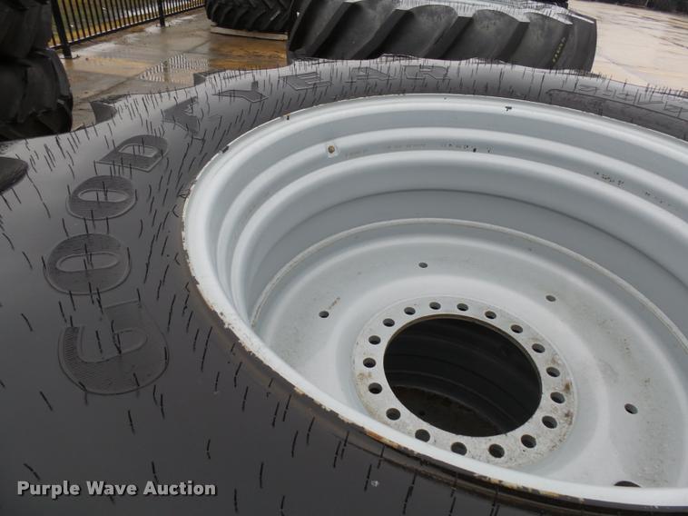 image for item DH9526 (2) Goodyear 710/70R38 tires