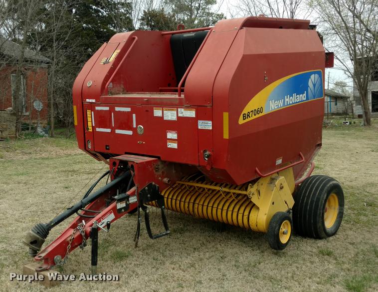 image for item DI9759 2008 New Holland BR7060 round baler