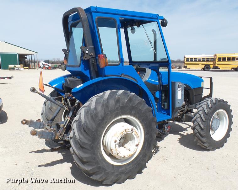 image for item DS9192 New Holland TN75 tractor with loader